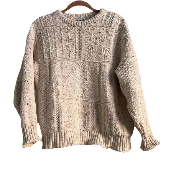 Vintage Made in USA Croft and Barrow Knit Pullover Sweater Women's Size Medium - Picture 1 of 7